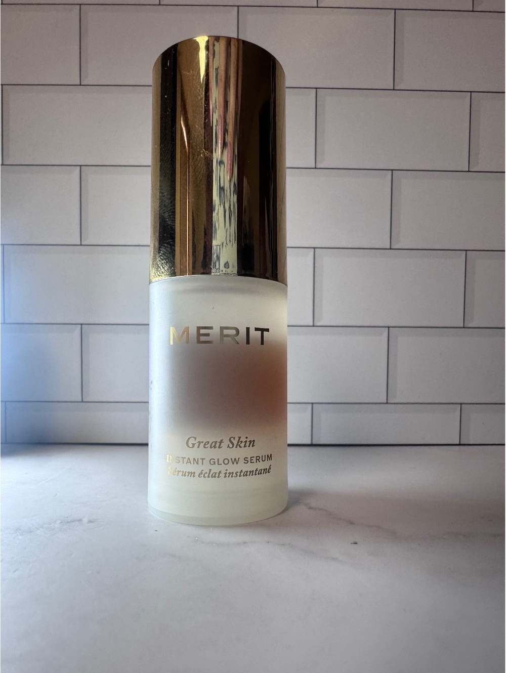 MERIT Great Skin Instant Glow Serum 15mL 0.5 oz Mini